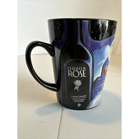 Coffee Cup Mug TEQUILA ROSE Strawberry Cream Liquor  Tequila  Pour Pink  4.75” T - Picture 1 of 12